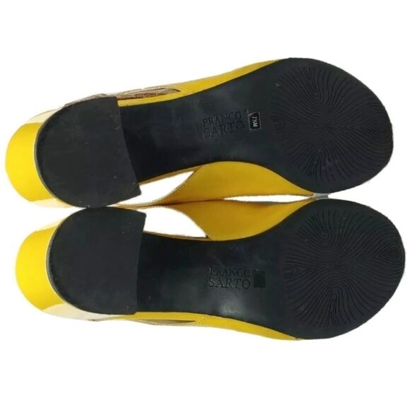 FRANCO SARTO LEATHER HEELS - Picture 4 of 7